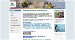 Desktop Screenshot of nabu-weimar.de